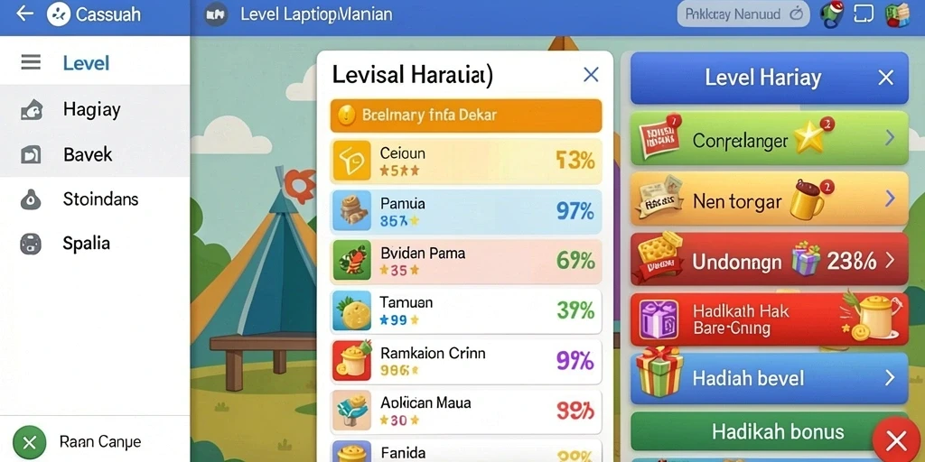 Tampilan antarmuka yang menarik dan ramah pengguna.
