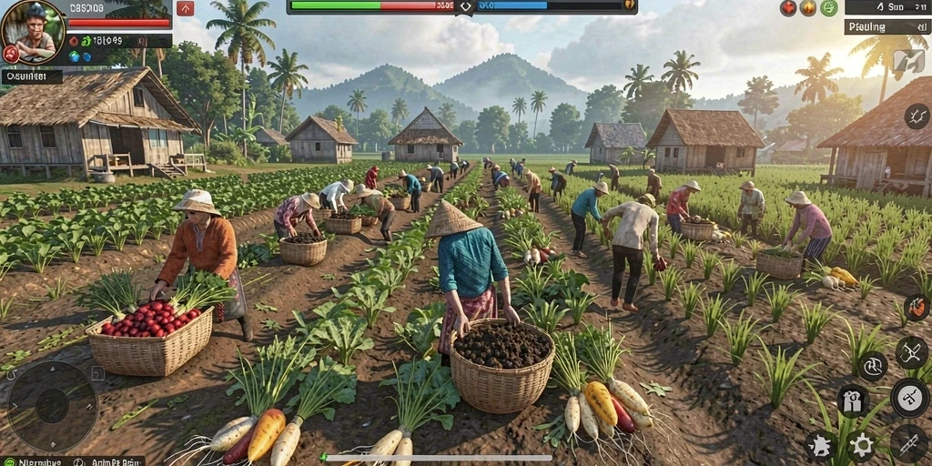 Tampilan permainan yang menarik dan modern.