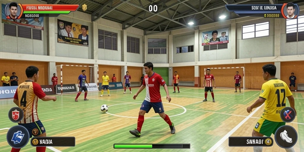 Layar utama LUCKYMINO dengan semua pilihan mode permainan.