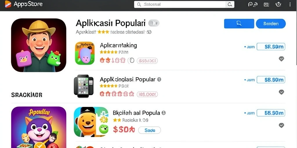 Tampilan antarmuka yang ramah pengguna.