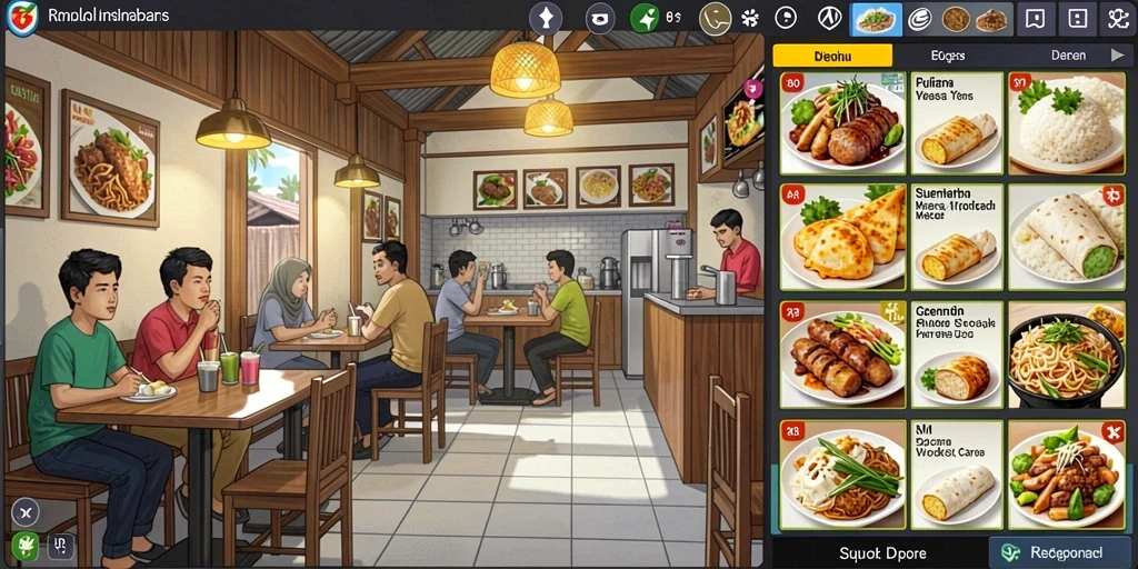 Tampilan antarmuka SPINGOLD yang menarik dan modern.