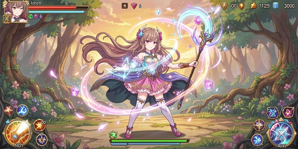 Tampilan utama game SR777 yang menarik dan penuh warna.
