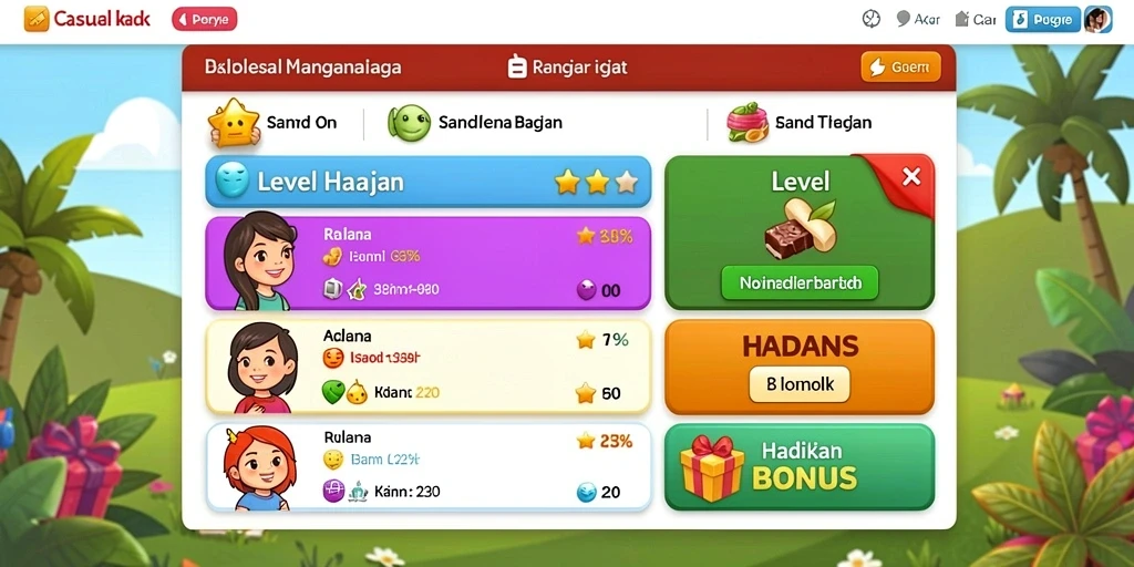 Tangkapan layar non-stop yang penuh aksi investasi.